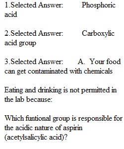 Aspirin - Pre-Lab